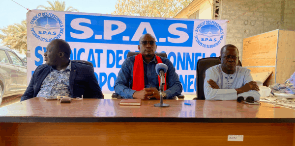 FRONT SOCIAL : » AIBD AU RABAIS » DENONCENT LES SYNDICALISTES